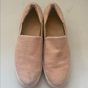 Vince Women's Blush Pink Slip-On Loafers platforms size 10